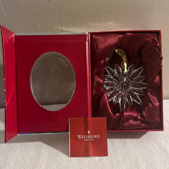 Waterford Crystal Other - Beautiful 2012 Annual Waterford Crystal SnowStar Ornament in Box